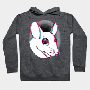 Tripped Out Rat (Glitched Version) Hoodie